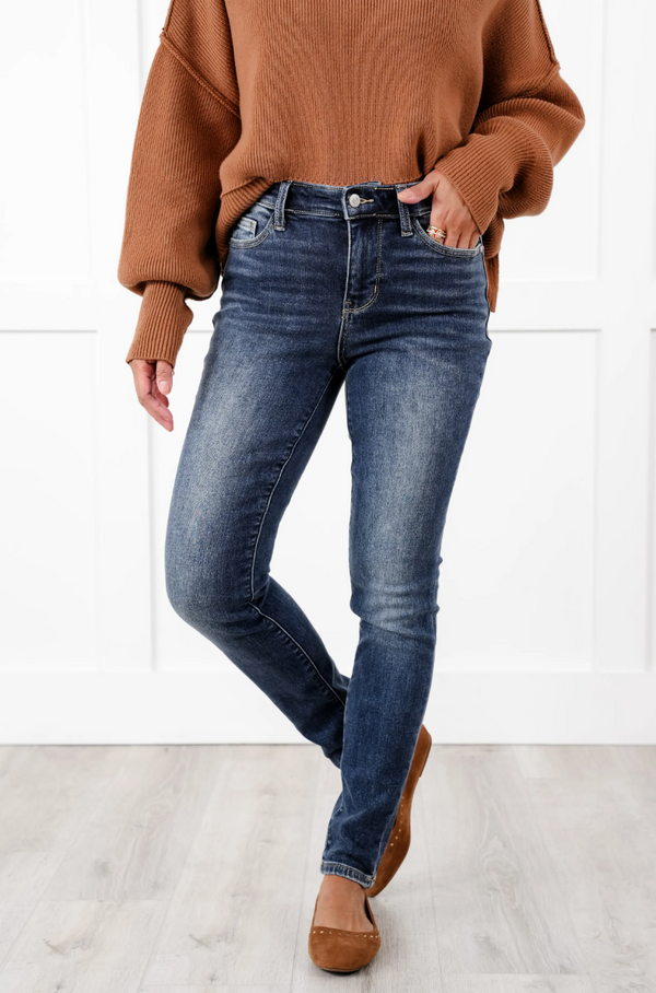 Judy Blue Thermal Skinny Jeans